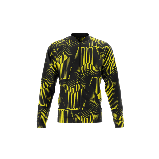 Neon Pulse Jacket – Black & Yellow Edition