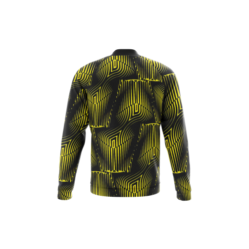 Neon Pulse Jacket – Black & Yellow Edition - Image 2