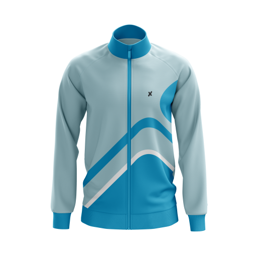 Aqua Flow Soccer Jacket Custom Manufacturer Design - Image 4