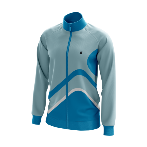 Aqua Flow Soccer Jacket Custom Manufacturer Design