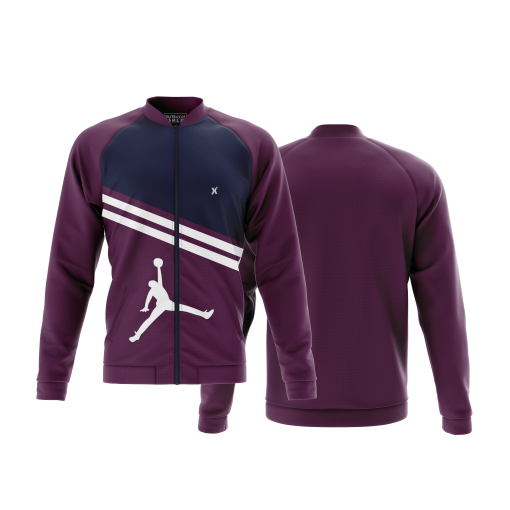 Freestyle Icon Jacket – Deep Plum Edition - Image 4