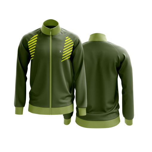 Soccer  Verdant Velocity Custom Jacket  Manufacturer - Image 5