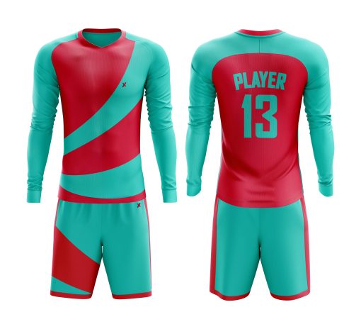 Riptide Goalkeeper Kit – Coral Surge Edition - Image 4
