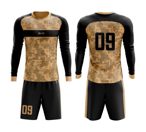 Desert Grid Goalkeeper Kit – Tactical Series - Image 4