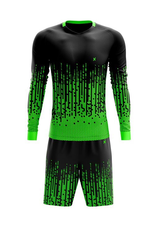 Neon Gridlock Goalkeeper Kit – Cyber Pulse Edition