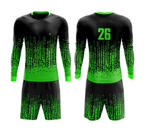 Neon Gridlock Goalkeeper Kit – Cyber Pulse Edition - Image 4